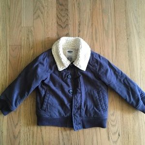 Old navy boys fleece lined jacket 3T